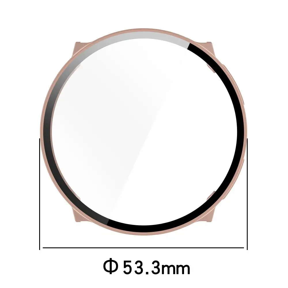 PC+Tempered Protective Case Full Coverage Bumper Screen Cover Anti-Scratch Protector Shell for Suunto Vertical