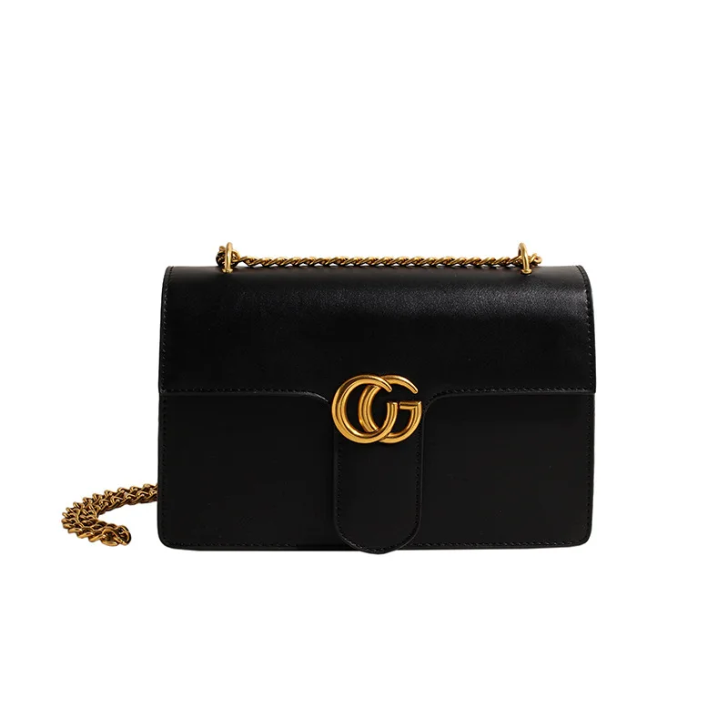 حقيبة نسائية عصرية بسيطة وفاخرة وعالية الجودة وعصرية متعددة الاستخدامات حقيبة مربعة صغيرة بكتف واحد حقيبة كروس