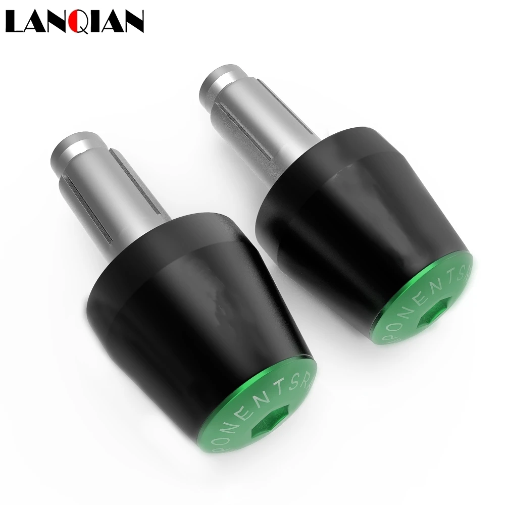 CNC Billet Aluminum Motorbike HBAR END CAP Handle Bar Cap End Plugs For KAWASAKI ER6N 2006 2007 2008 2009 2010 2011 2012 -2017