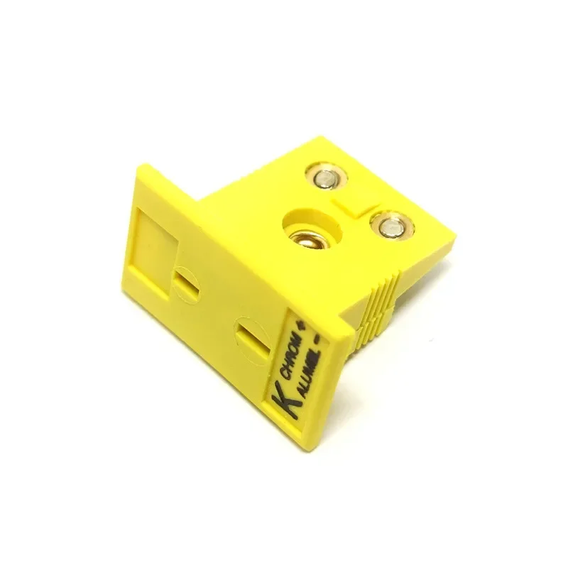 

Conector de termopar de montaje en Panel hembra, Mini tipo K