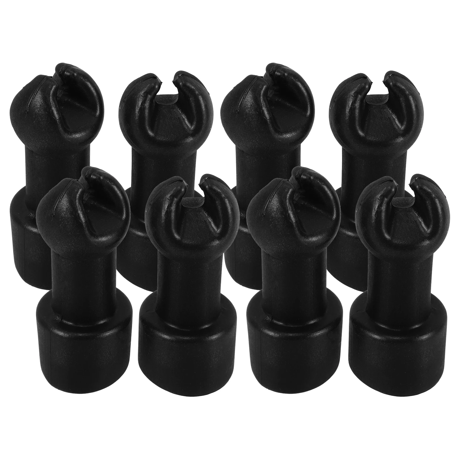 

8pcs Trampoline Cap Replacements Plastic Pole Covers Safety Accessories Repair Kits Steel Cover Bounce Pads