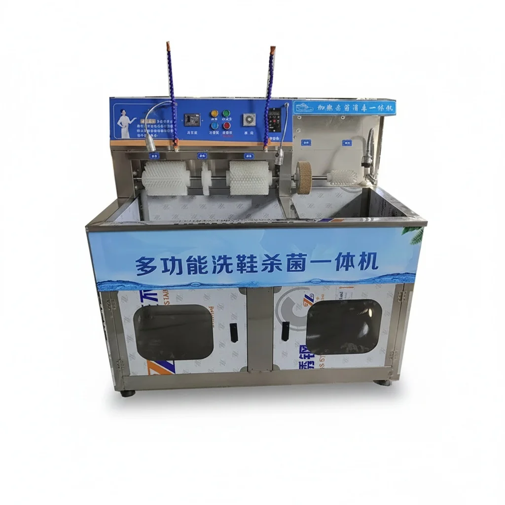 

Industrial Shoe Washing Machine Shoes Drying Machine For Sale/Electric Semi Automatic Sneaker Leather Shoes Washing Machine