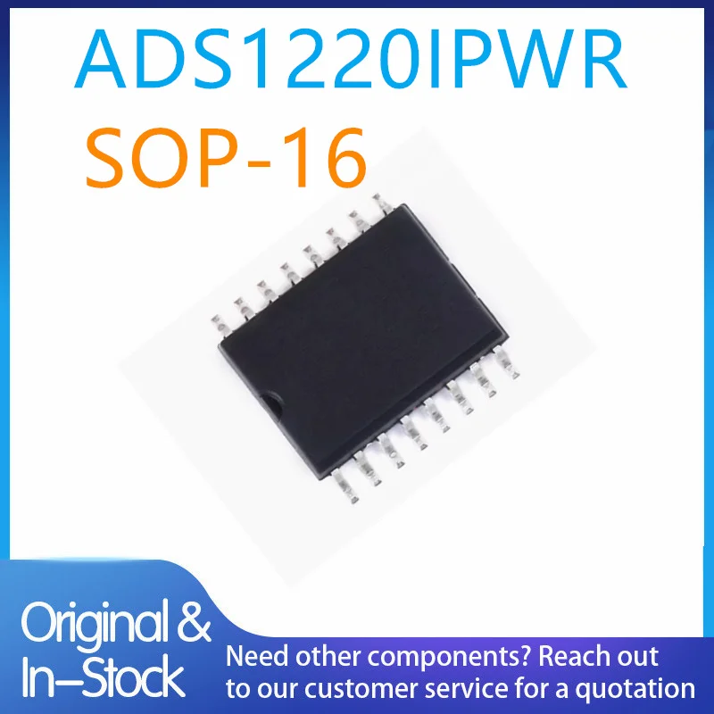 (5-10piece)100% New ADS1220IPWR ADS1220 TSSOP-16