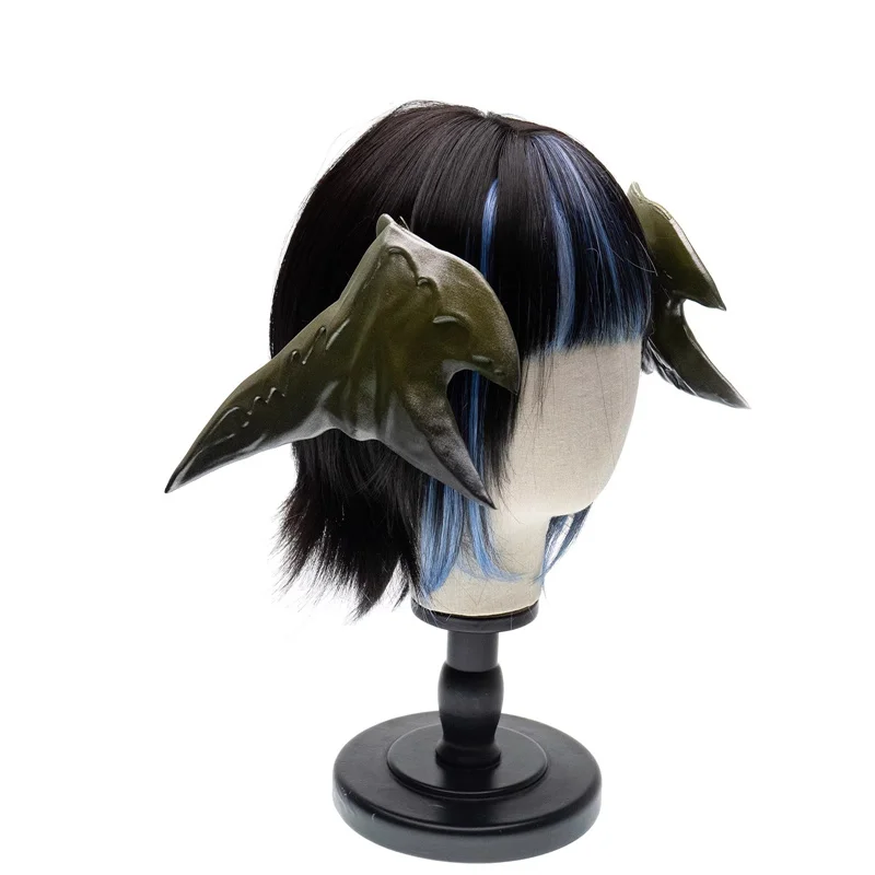 Game FF14 Final Fantasy Aura Female Raen Xaela Dragonfly Cosplay Horns Headwear Tails Accessory Prop