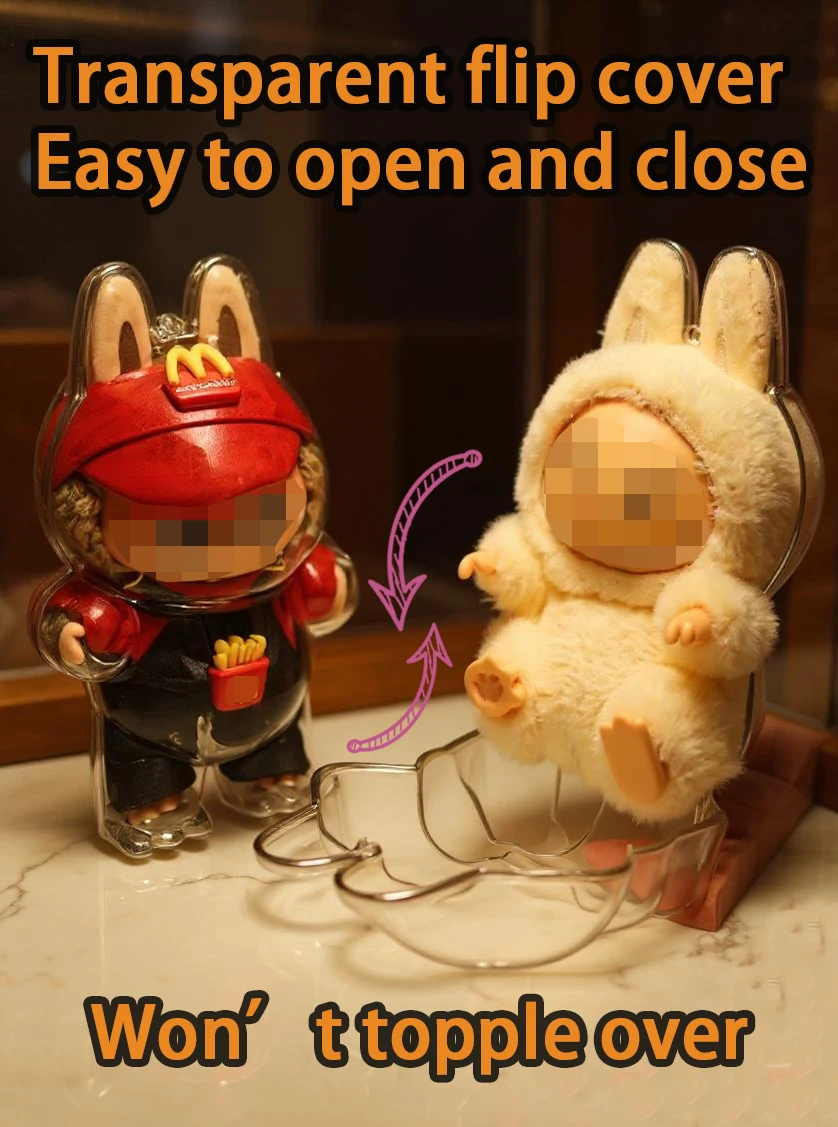 [Nessuna bambola] NUOVO guscio protettivo per Labubu, da indossare sopra i vestiti delle bambole e mantengono il nuovo! Custodia protettiva universale per bambole, per tutte le versioni