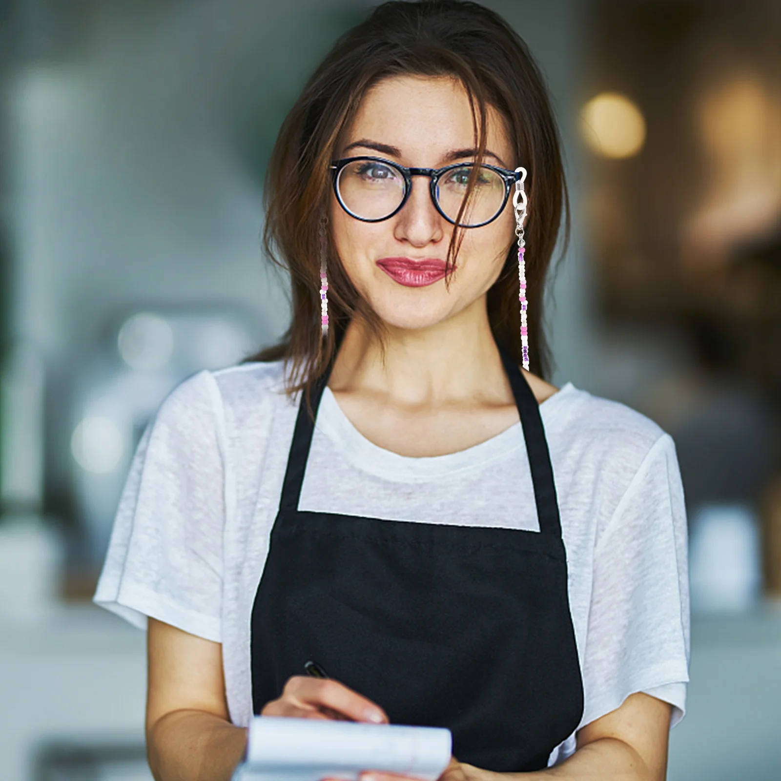 

3Pcs Slip-Resistant Eyeglass Chains Colorful Glasses String Women Spectacle Lanyard Mask Holder Glasses Accessory