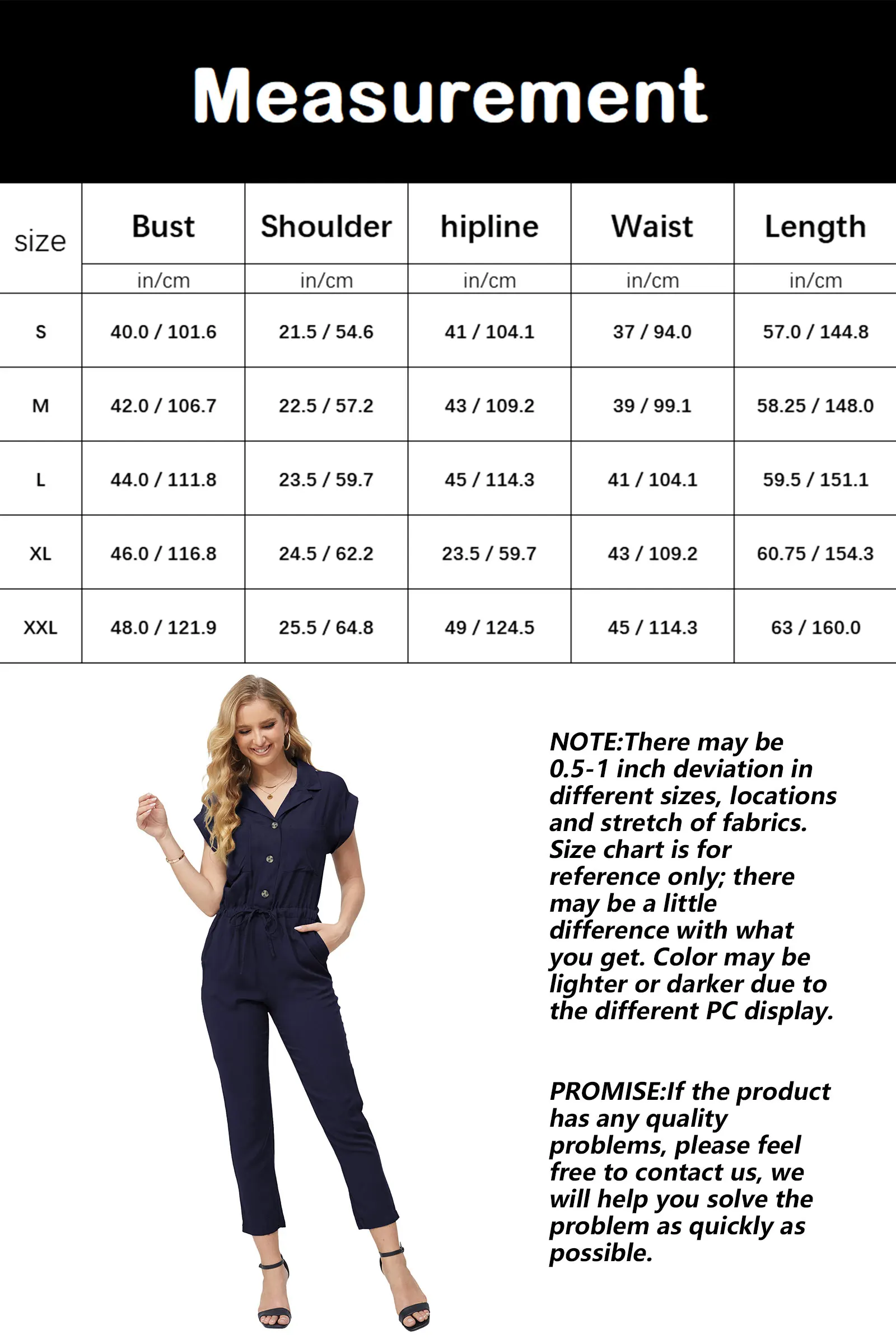 Giolshon Summer Women Jumpsuits Outfits Short Sleeve Casual Drawstring Belt Elegant Button Down One Piece Long Pant Rompers