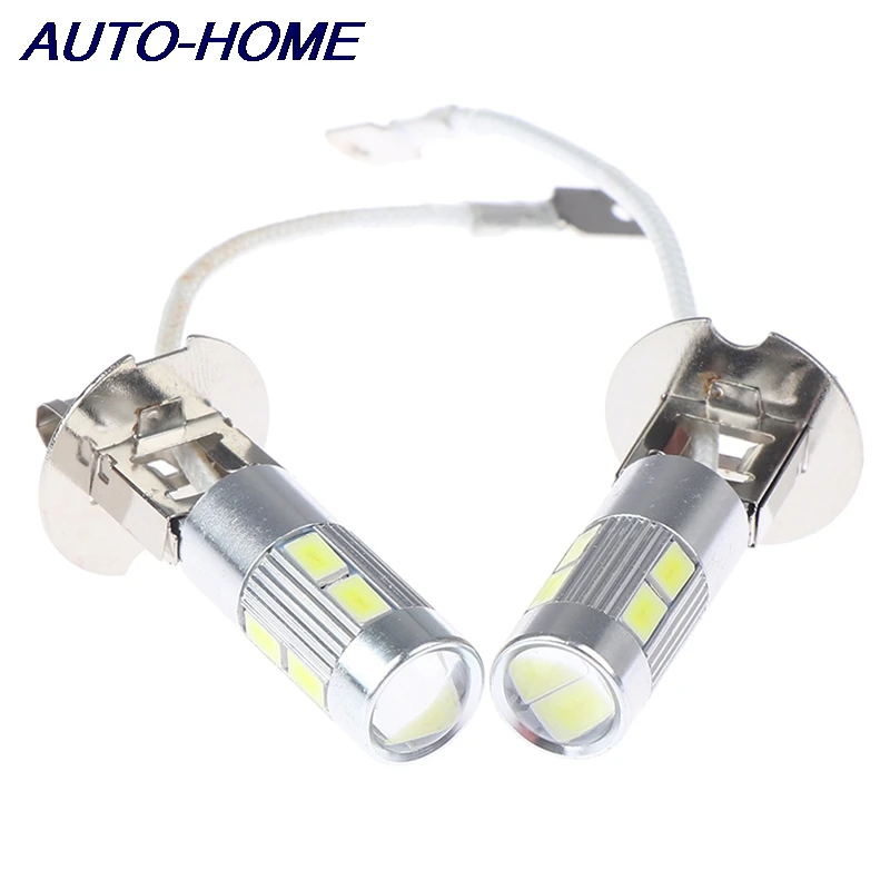 

2X H3 50W 6000K High Power Car LED Bulbs White