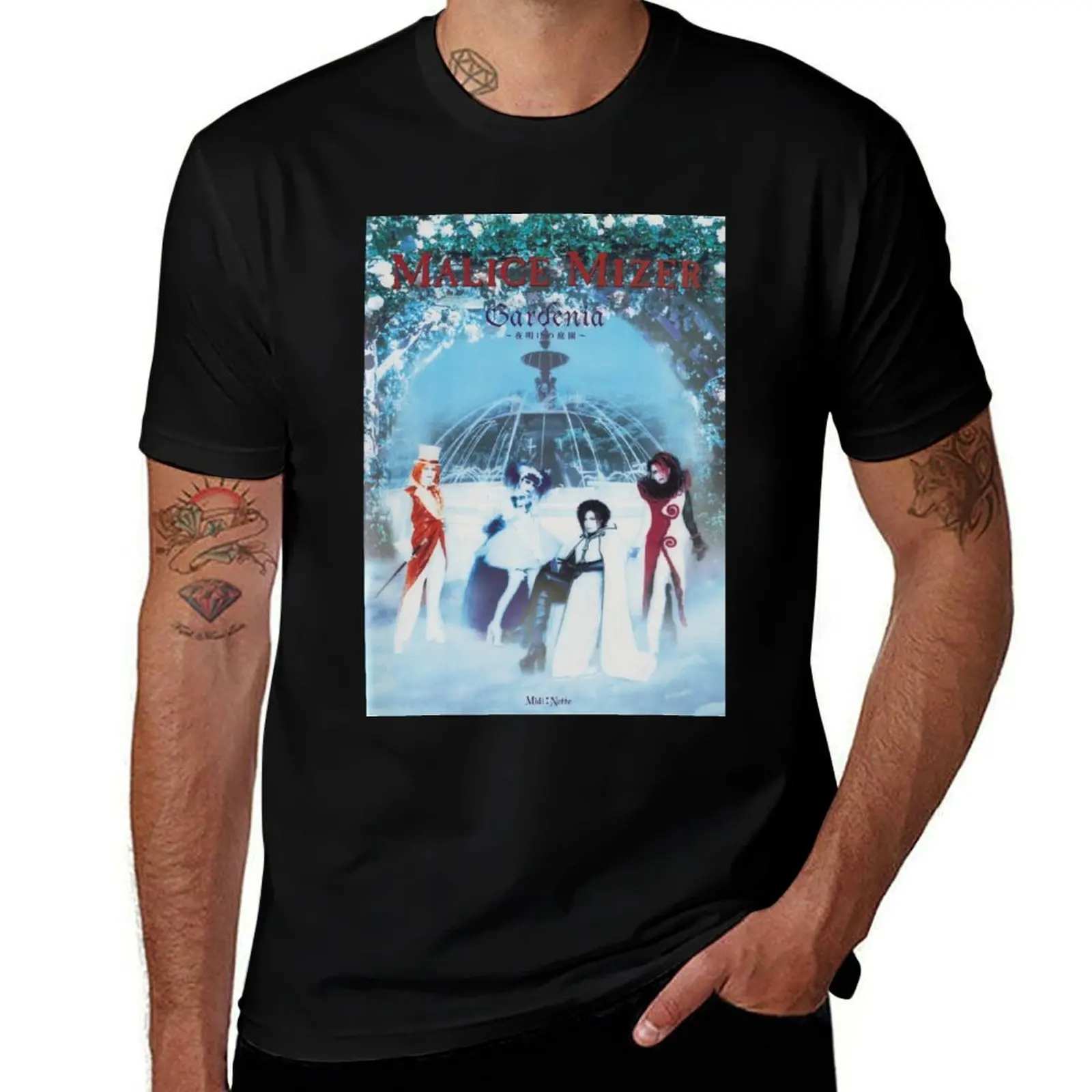 malice mizer gardenia T-Shirt Moisture Control Sports Tee
