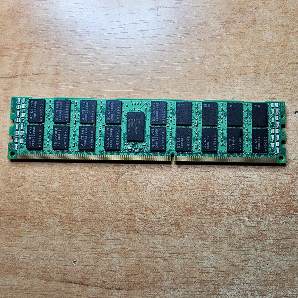 1 peça 16gb 16g 1333 ddr3l pc3l 4rx4 10600r reg ecc para memória de servidor ram samsung M393B2K70DMB-YH9