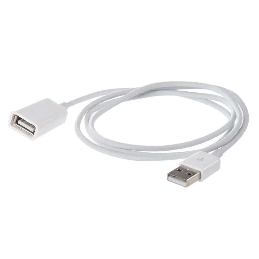 1 m USB-Verlängerungskabel, Stecker auf Buchse, Verlängerungskabel, Verlängerungskabel, Datenladekabel, schnelle Geschwindigkeit, USB 2.0, erweitert