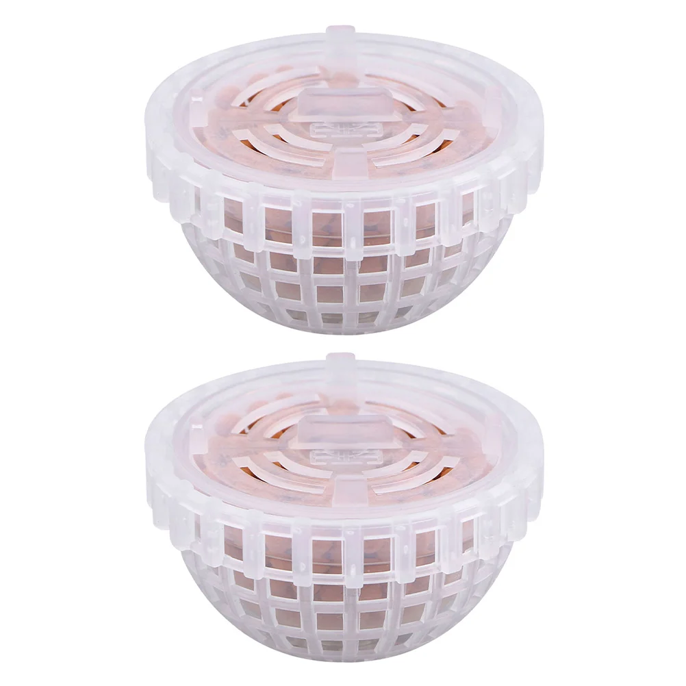 2 Pcs Moss Valued Hemisphere Transparent Balls Fish Aquarium Accessories Bracket Shrimp Houses Hiding Planting Containers