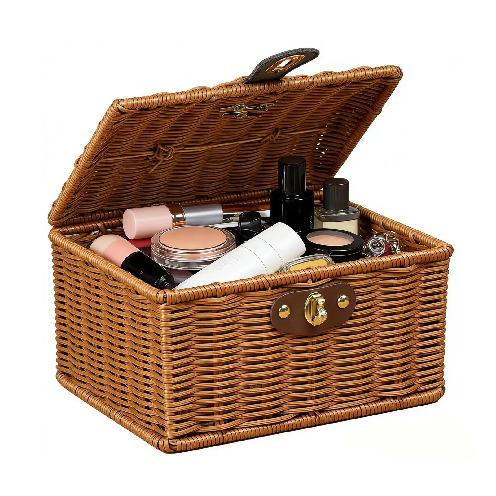 Picnic Food Basket Vintage Woven Food Carrier Picnic Serving Basket For Easter Holiday Engagement Wedding Thanksgiving Spring