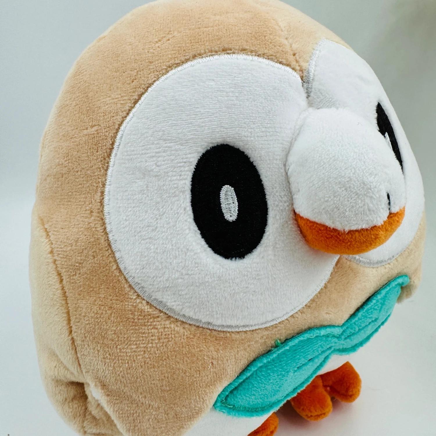 Original Pokémon Neues 19 cm großes Rowlet (Mokumoku) Plüschtier, Schlafbegleiterkissen, Kindergeschenk