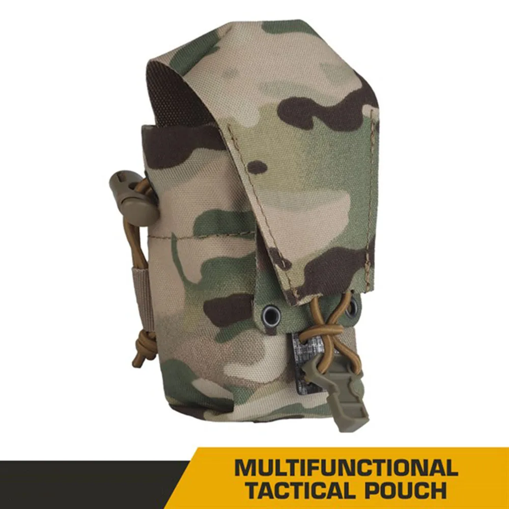 Tactical Vest Molle Silent Flash Bang Pouch Bag Multifunctional Pouch Flip Sundries Bag Outdoor