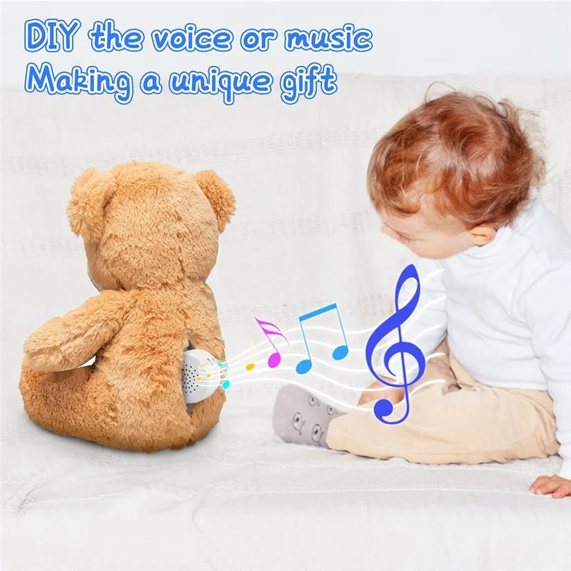 AA60-2 Pcs Sound Recorder DIY Voice Recording Button For Stuffed Animals, Bear,Plush, Baby Doll Toy For Stuffed Animal Toy