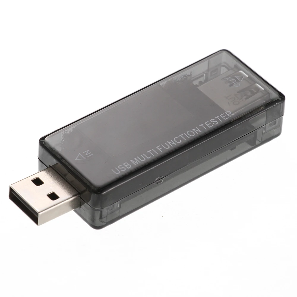 LCD USB كاشف الفولتميتر مقياس التيار الكهربائي اختبار قدرة الطاقة متر الجهد الحالي شاحن