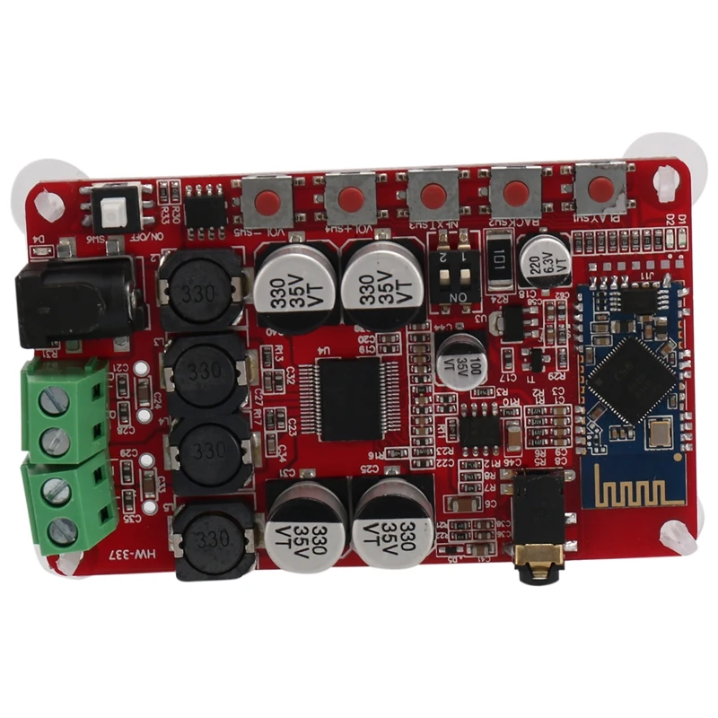 TDA7492P 50W+50W Digital Amplifier Board Wireless Bluetooth Audio Receiver Amplifier Board Module Power Supply 8-25V