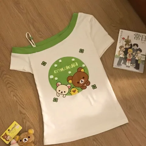 Женская футболка Rilakkuma полиэстер