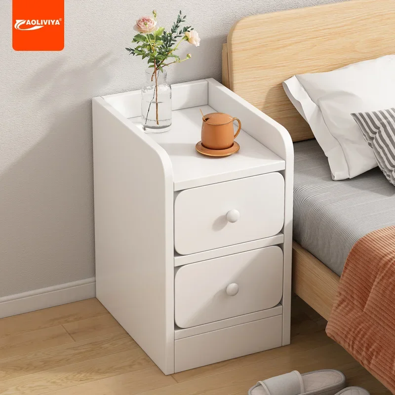 

Aoliviya Ultra-Narrow Bedside Table Storage Multi-Functional Super Narrow Cabinet Simple Storage Storage Bedroom Simple Gap Beds