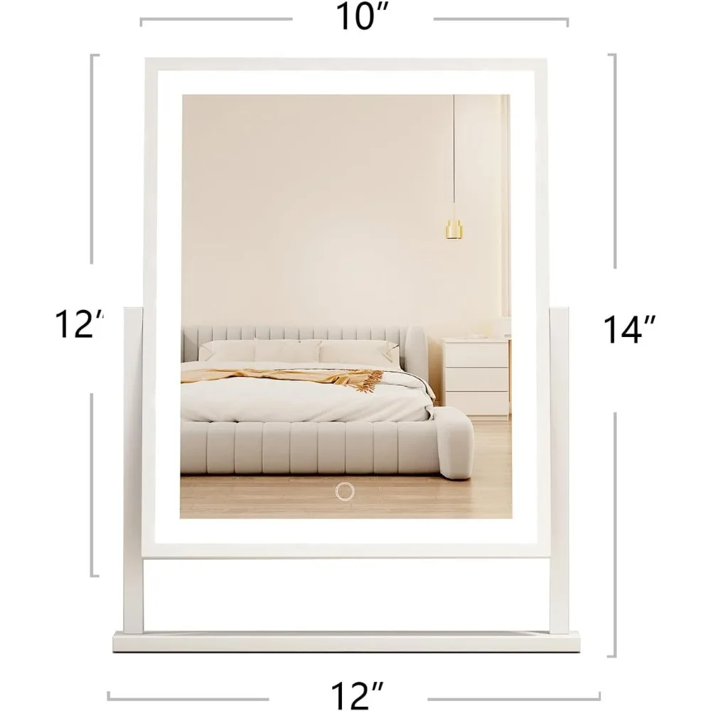 مرآة مكياج مضاءة بإضاءة LED، مرآة مكياج هوليوود مع أضواء #5