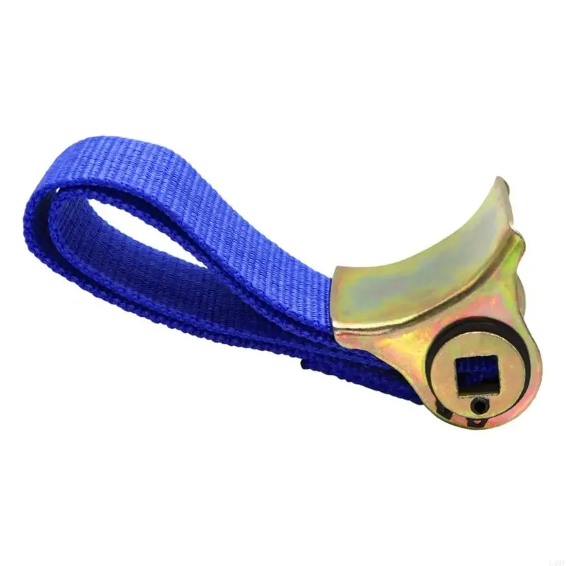 Adjustable Belt Wrench for Oil Filters with 71cm Strap with Nonslip Designs L4MF