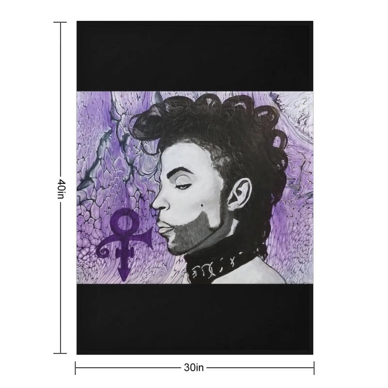 Prince Throw Blanket Designers Stuffeds Flannel Personalized Gift Blankets