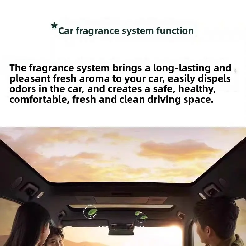 مناسبة لنظام عطر الأيونات السالبة الخاصة Li L6L8L7، تركيب أصلي غير مدمر، رائحة تنقية هواء السيارة