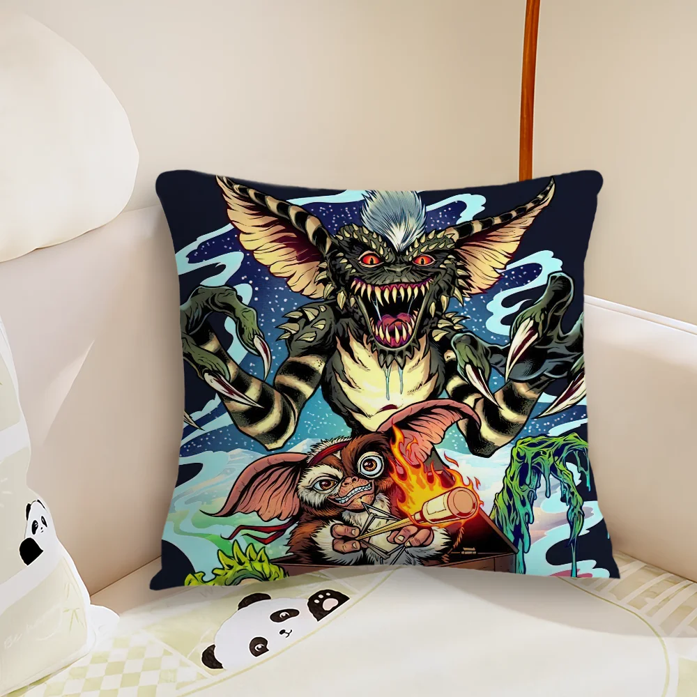 Hot Movie G-Gremlins 3 Pillow Case Living Room Sofa Cushion Cover Suitable For Home Bedroom Room Decoration