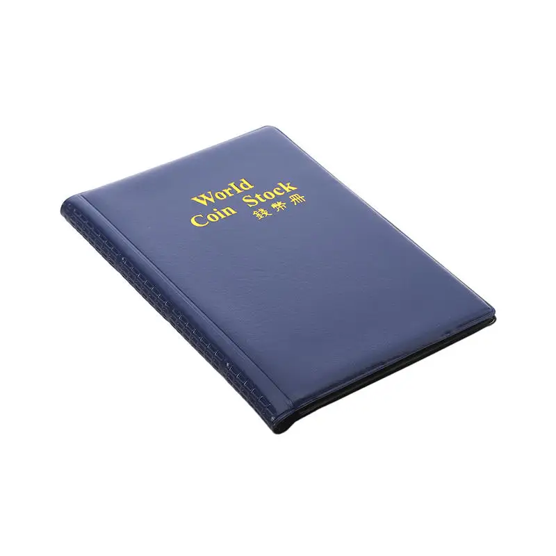 120‑Pocket Coin Collection Album Multi‑Spec Commemorative Coin Holder Book Collectors Storage Organizer