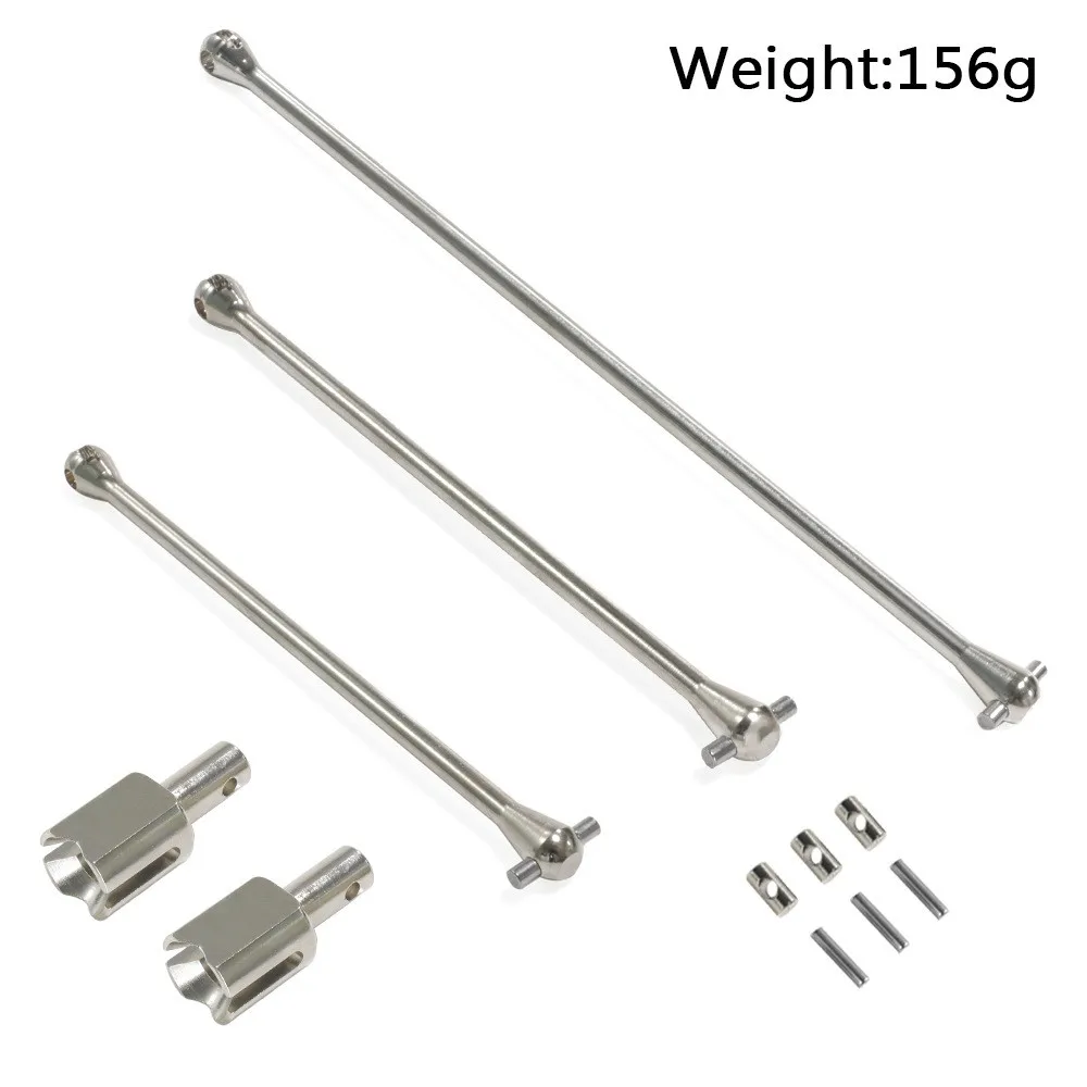 Metal Steel Central Drive Shaft CVD Driveshaft Diff Cup Drive Cup Upgrade Parts for Arrma 1/5 KRATON 8S Outcast 8S