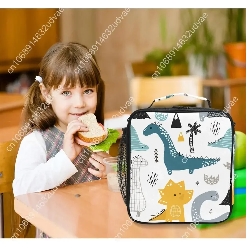 Cartoon niedlichen Lunch Bag für Frauen Mädchen Kinder Kinder wärme isolierte Lunchbox Tote Food Picknick Bag Milch flasche Beutel