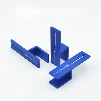 3 Stück 18 mm Vorrichtungen, Schließen, Befestigungsclip, Holz, Mess- und Markierungshalterung, Schrank, Kleiderschrank, Holzbrett, Zimmerei-Installationswerkzeuge