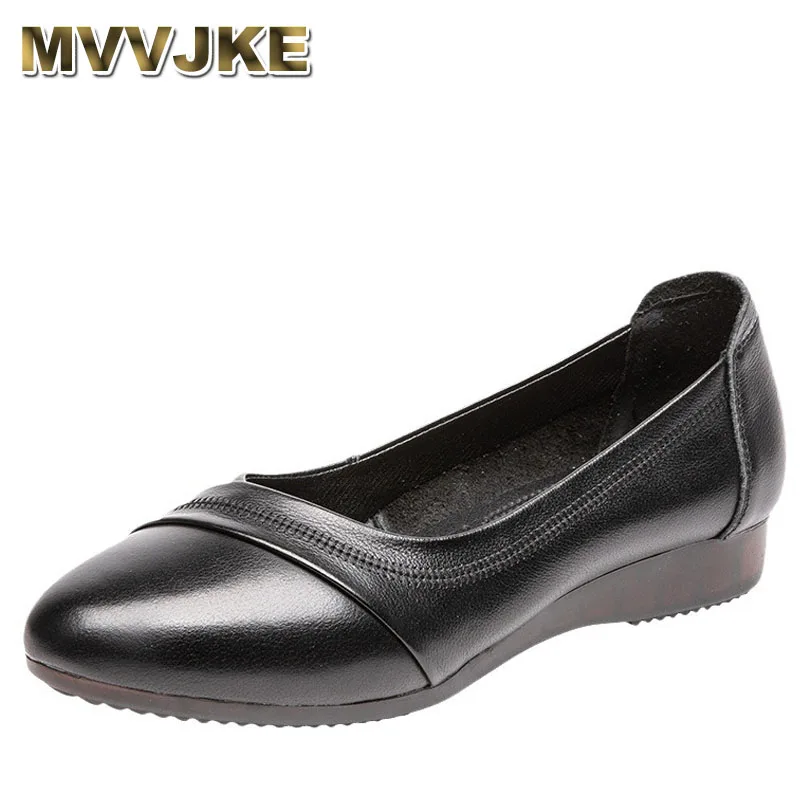 

Women's Flat Shoes Large Size New Mom Spring Shoes Casual Soft Sole Middle-aged Elderly Women's Shoe