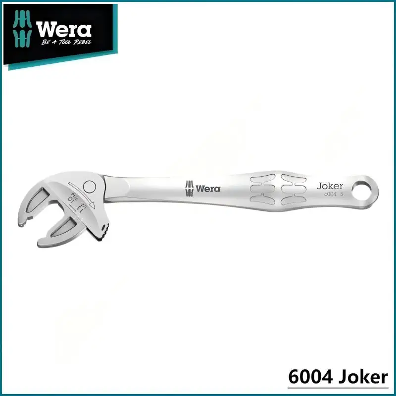 

Wera 6004 Joker Self-Adjusting Ratcheting Open-End Wrench | Flexible Pliers Wrench XS/S/M/L/XL/XXL Service Tool
