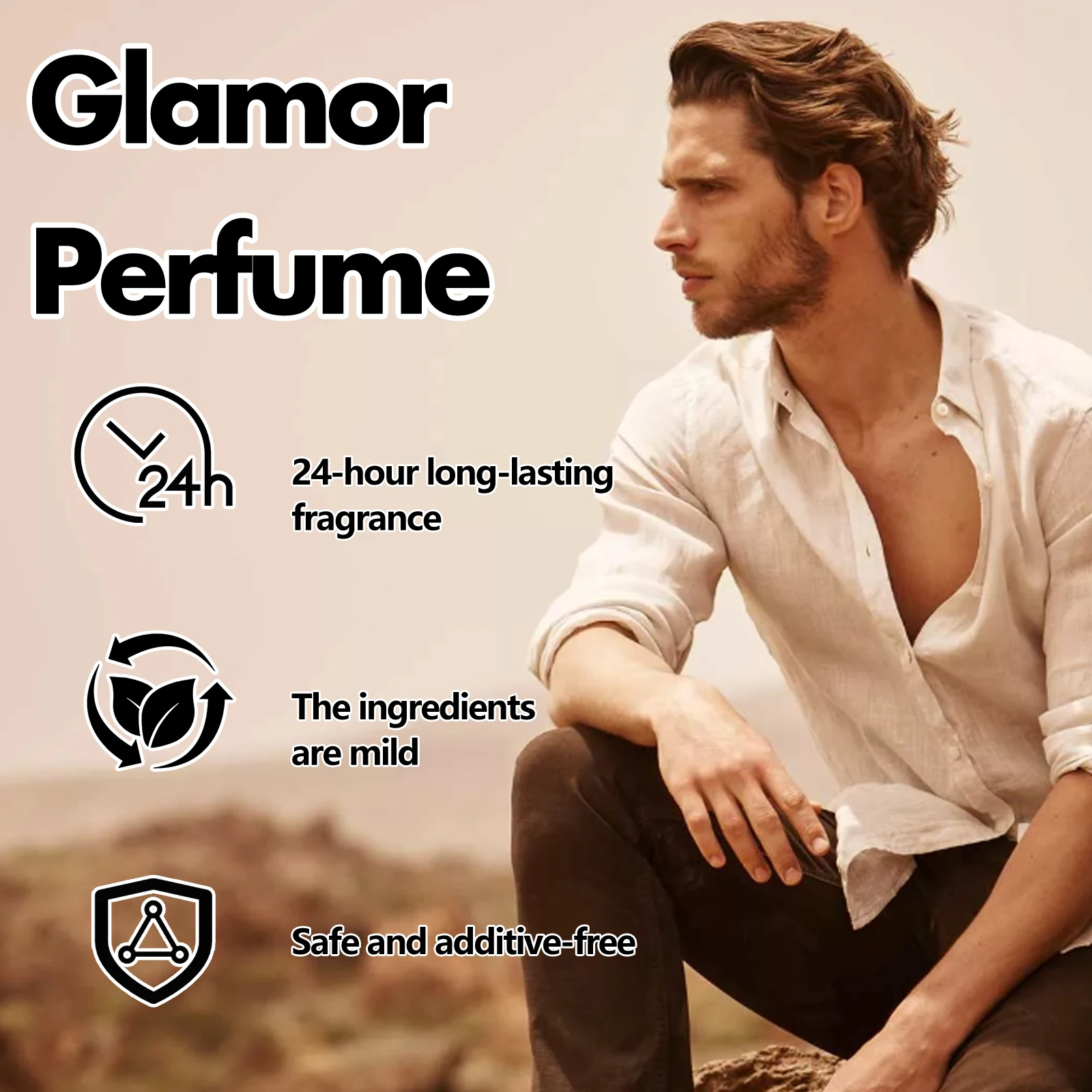 Pheromone Perfume For Men Attract Women Body Sexually Stimulating Fragrance Essential Oil Freah Long Lasting Dating Scent 50ml