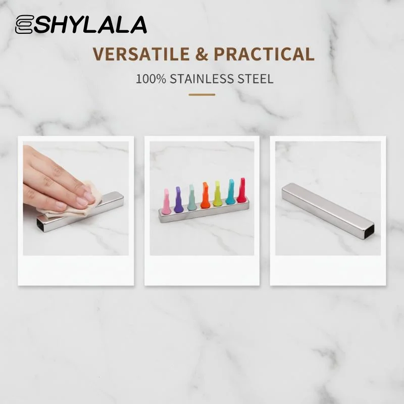 1 Set False Nail Tip Practice Stand Base Holder Nail Art Display For Art Salon DIY & Practice