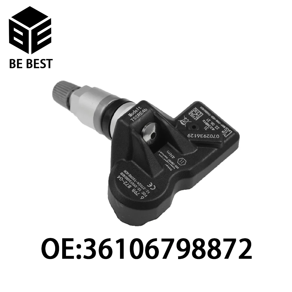 

1/4 шт. датчик давления в шинах TPMS 6798872 для Alpina 6 D5 XD3 BMW F10 F07 F12 E84 F25 F26 E89 Mini R60 R61 R59 36106798872 433 МГц