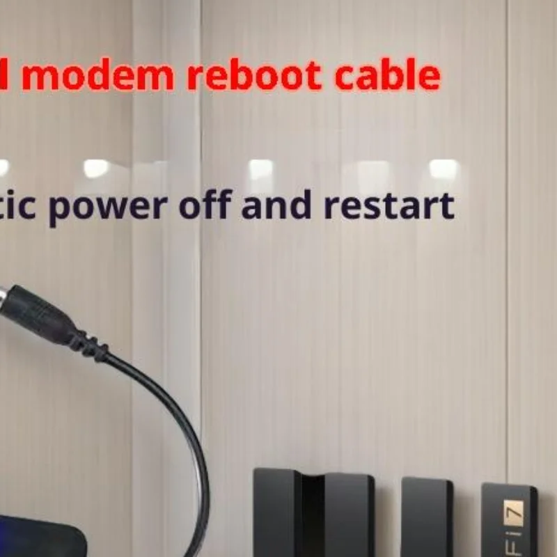 New 1Pcs Timing 24H Automatic Power Off Reset Line DC 5V-15V 5.5x2.1mm Rout-er Rebooter WiFi Reset Router Timing Restart Module