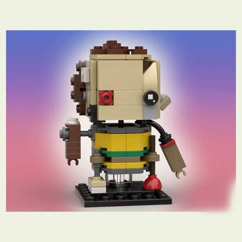 148 قطعة MOC اليد الثانية روز القمامة سطل BricKidz Brickheadz نموذج اللبنات لعبة البناء هدايا عيد الميلاد الطوب الاطفال