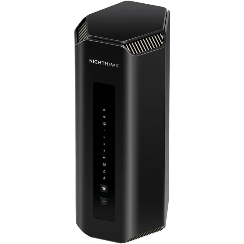 Nighthawk Tri-Band WiFi 7 Router (RS700S) - BE19000 Wireless Speed (up to 19Gbps) – 10 Gig Port - Coverage up to 3,500 sq. ft.