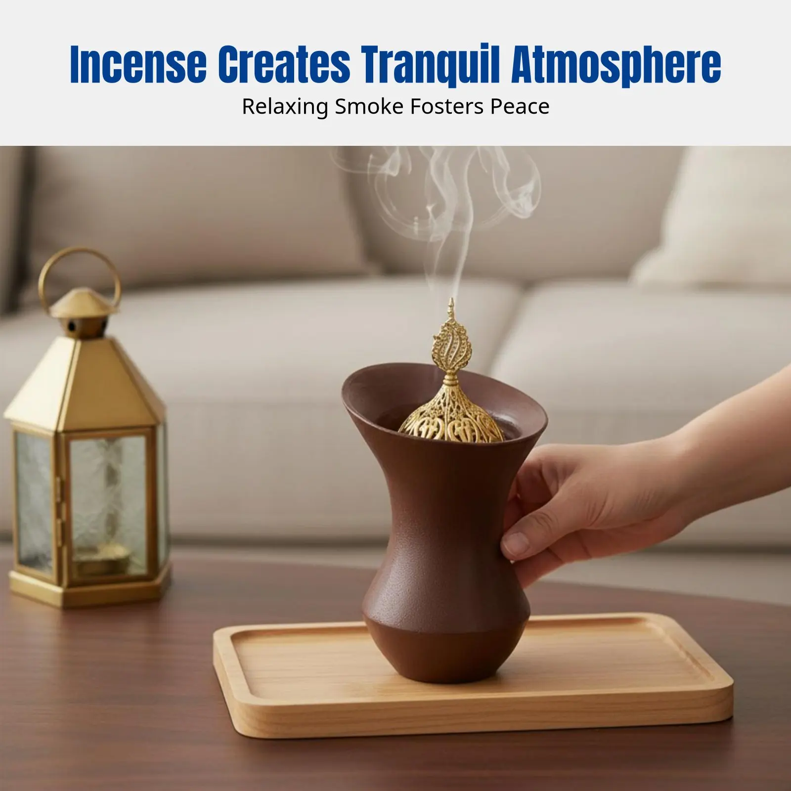 

Курильница из смолы в форме талии, с купольной крышкой, в арабском стиле, ручная работа, для домашнего декора