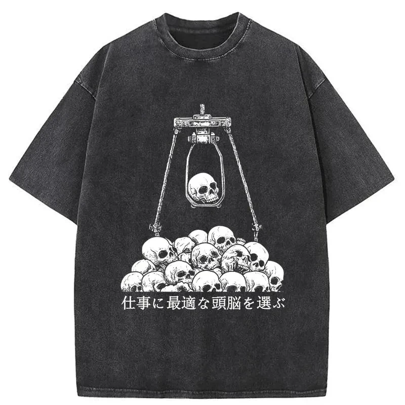 Camisetas Brings Me The Horizons BMTH Hip Hop em Algodão Lavado, Camiseta Harajuku, Moda Masculina e Feminina, Tops Streetwear, Camisetas Gráficas