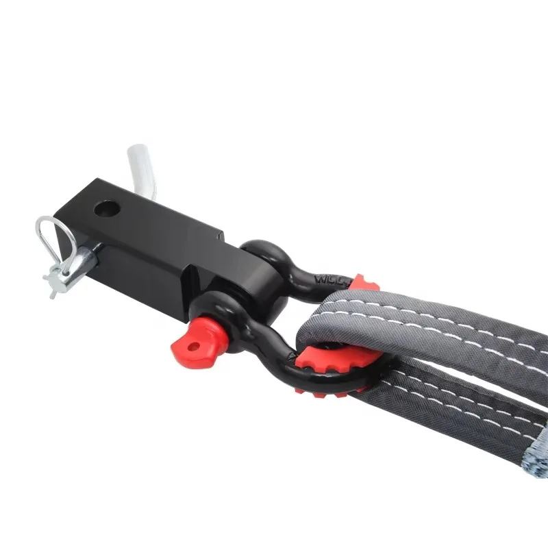 

Auto Parts Recovery Class with Bow Hook Loop Tow Rod Off Road Receiver Hook