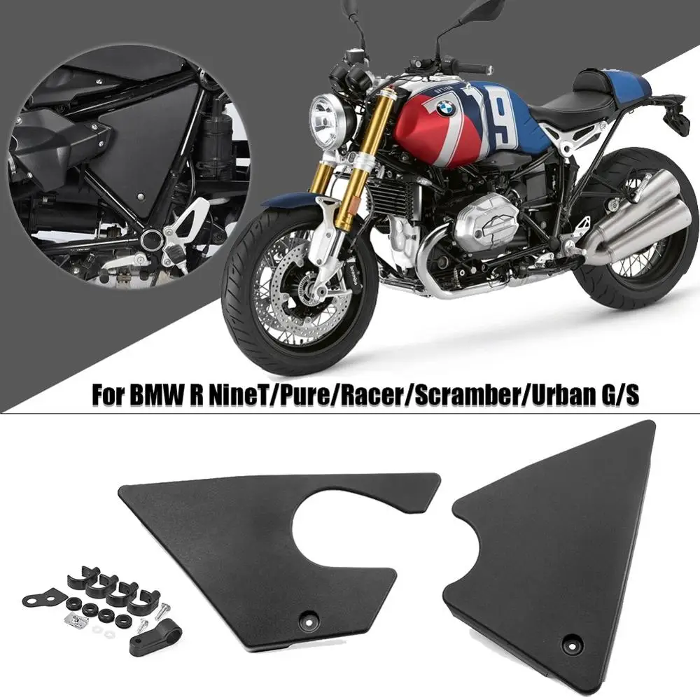 Airbox Side Cover For BMW R NINE T R9T Racer Scrambler GS Guard Infill Panels Frame Protector 2016 2017 2020 2021 2018 2019