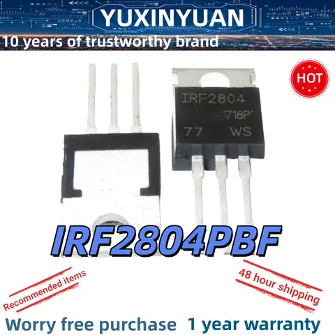 10PCS IRF2804 IRF2807 IRF3007 IRF3206 IRF3315 IRF9533 IRF9620 IRF9630 Transistor TO-220 IRF2807PBF IRF9630PBF IRF9620PBF