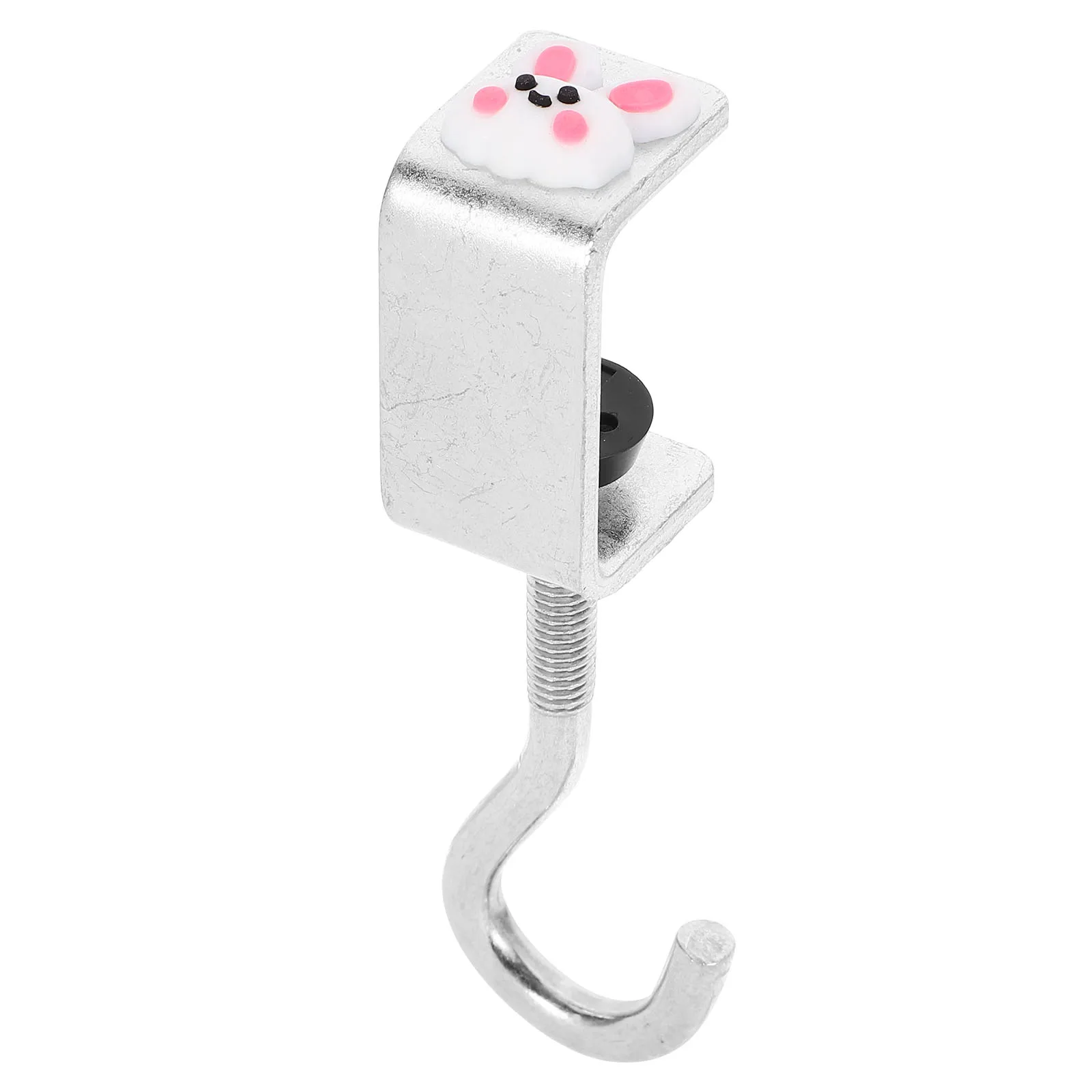 

Desk Mounting Hook for Bag Backpack Handbag Strong Load Capacity Stainless Steel Hanging Clamps Desk Accessories Portable Hanger