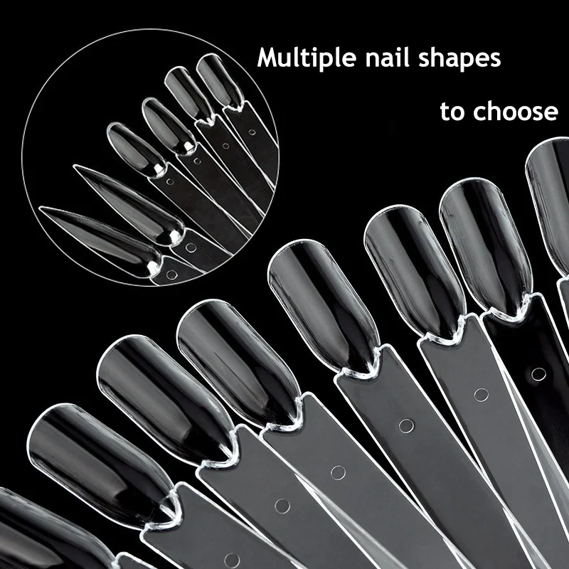 حوامل الأظافر لون بطاقة عرض موقف هلام البولندية قالب مسمار الفن نصائح عينة حامل طلاء الأظافر ممارسة العرض الملون #2
