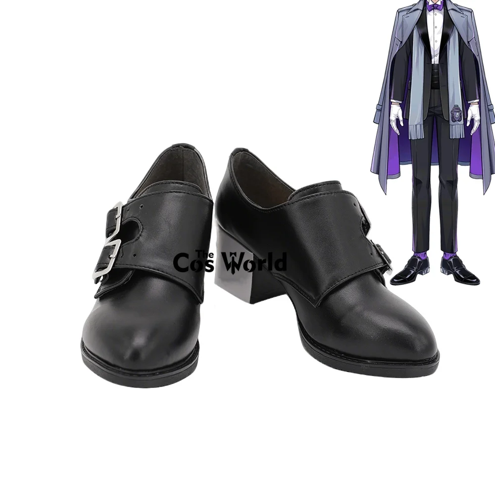 Twisted Wonderland Azul Ashengrotto Spiel Cosplay Schuhe für Wohnheim Uniform Kostüme anpassen