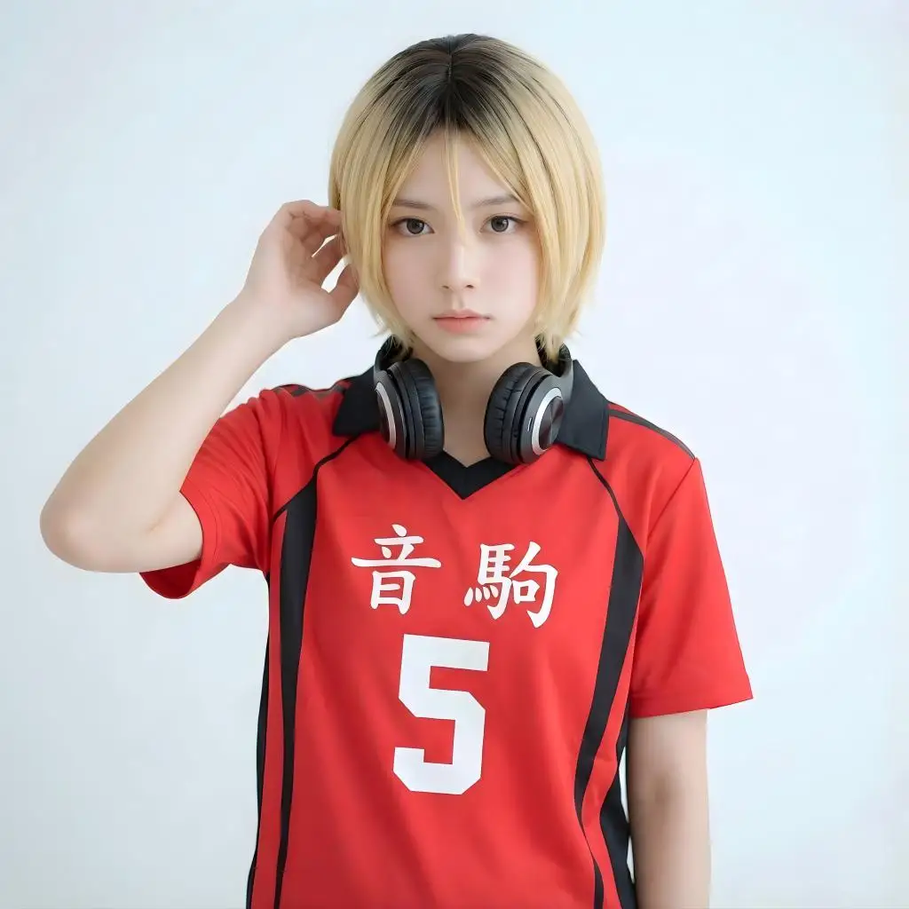 New Custom Name Haikyuu Karasuno High Hinata 10 Jersey Men Women Anime Volleyball Uniform Short Sleeve V-Neck Polo Sport T-Shirt image 2